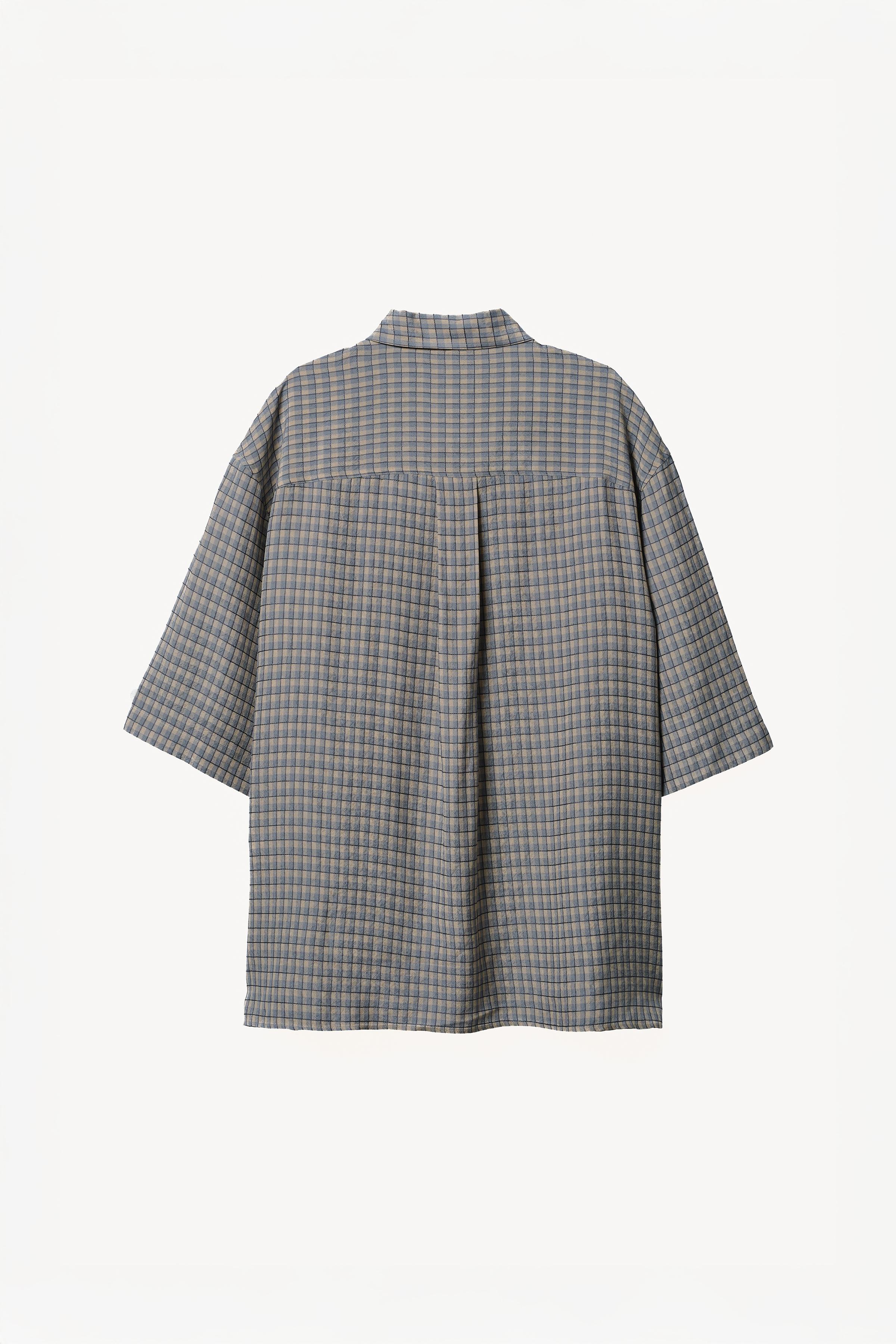 WILLY CHAVARRIA X ZARA OVERSIZED PLAID SHIRT